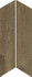 Керамогранит Ossimori Marrone Chevron Extra Matt 11x54 Marazzi Ragno матовый напольный