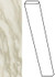 Плинтус MARVEL Royal Calacatta Battiscopa Lapp. AFBD 7,2x60 пог. м керамогранит
