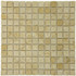 Мозаика Marble Mosaic Sunny beige Pol камень 30х30 см полированная чип 23х23 мм, бежевый
