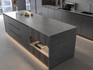 Керамогранит Cement Anthracite Matt 120х270 TechGres матовый универсальный