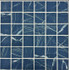 Мозаика Pixmosaic PIX783 из стекла, чип 48x48 мм, сетка 300х300x4 мм матовая синий