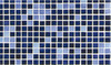 Мозаика Azul - часть 8 2.5x2.5 стекло 31.3х49.5