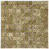 Мозаика Marble Mosaic Emperador light Pol камень 30х30 см полированная чип 23х23 мм, коричневый, темно-коричневый