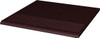 Ступень фронтальная Natural Brown Stopnica Prosta Duro B1a 30x30 клинкер структурированная Paradyz Ceramika 00000085994