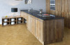 Пробковое покрытие Corkstyle PrintCork покрытия с фотопечатью Chevron Gold клеевое соединение 1235x305х6 мм 33 класс