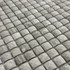 Мозаика Marble Mosaic Diamond Silver Wood Pol камень 30.5х30.5 см полированная чип 15х15 мм, серый