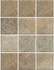 Керамогранит 1326 Брюссель из 12 частей 9,8х9,8 Микс Матовый 30х40 Kerama Marazzi настенная плитка
