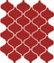 Настенная плитка 65013 Авейру мозаичный красный глянцевый 26х30 Kerama Marazzi керамическая