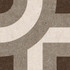 Керамогранит Spin Menta Brown Mattt 40х40 Gresant Artstone Infinia Collection матовый напольная плитка ITL84713