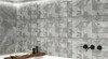 Настенная плитка Opale Grey Struttura Azori 31.5x63 глянцевая, рельефная (структурированная) керамическая 508921101