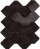 Декор Marvel Nero Marquina Mosaico Esagono 3D керамогранит