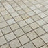 Мозаика Marble Mosaic Crema Marfil Pol камень 30х30 см полированная чип 23х23 мм, бежевый