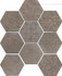 Керамогранит Riabita Feng Shui Esagona Fabric 24х27.7 (56 B) матовый