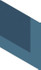 Декор Flow Diamond Decor Blue 13,9x23,95 глазурованный, матовый керамогранит