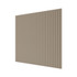 Стеновая квадратная панель Полосы МДФ Ликорн Латте Ликорн мм (4 шт.)