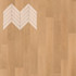 Паркетная доска Lab Arte Chevron Дуб Натур Флора лак французская елка 600/490х110х14/3/45°
