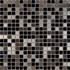 Мозаика из металла PIX709, чип 15x15 мм, сетка 300х300x8 мм глянцевая и матовая, серый, черный