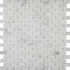 Мозаика BL8601 стекло+камень 30x30 см глянцевая чип 15x30 мм, серый