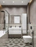 Керамогранит SG653522R Бричиола Серый лаппатированный обрезной 60х60 Kerama Marazzi универсальная плитка