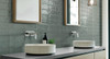 Керамогранит RAEY Glacé Turchese Glossy 7,5x20 Marazzi Ragno глянцевый универсальный УТ-00028856