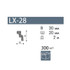 Карниз NMC LX-28 (MC)