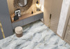 Керамогранит Estelle Blue D60228M матовый карвинг 600х600х9,5 60x60 Delacora напольный
