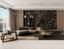 Керамогранит Calacatta White 600x1200x8 full body polished (sinking ink) Basconi Home полированный универсальный BHW-0021