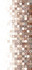 Настенная плитка HAG011 Hammam облицовочная рельеф бежевый (HAG011D) 20x44 керамическая