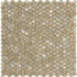 Мозаика 100240888 Gravity Aluminium Hexagon Gold 30,7х30,4 металл L'Antic Colonial Mosaics Collection полированная, L244008671