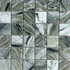 Мозаика Starmosaic Green Marble (JMST2501) натур. мрамор 30.5х30.5 см полированная чип 48х48 мм, зеленый, серый УТ-00000680
