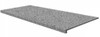 Ступень фронтальная Peldano Recto Milan Gris 33x120 матовая