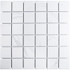 Мозаика Marble Mosaic Carrara Matte керамика 30.6х30.6 см матовая чип 48х48 мм белый, серый