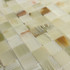 Мозаика Marble Mosaic Onyx green Pol камень 30х30 см полированная чип 23х23 мм, бежевый, зеленый