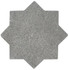 Керамогранит 32723 Elda Star Graphite 16.8х16.8 Equipe матовый универсальная плитка А007345