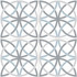 Керамогранит Chic Bosham White 44,5x44,5 Dual Gres матовый напольный DG_CH_B_WH_DP