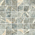 Мозаика Uffizi Grey Mosaico керамогранит 30х30 см матовая, серый