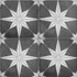 Керамогранит Scintilla Night Black Pre-cut 45x45 Etili Seramik матовый напольный