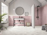 Настенная плитка Incision Mud Rose 20x20 APE Ceramica глянцевая керамическая A040926