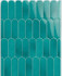 Настенная плитка Fan Mix Turchese 7,2x19,5 Natucer глянцевая керамическая УТ-00026577