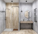 Керамогранит Greta GP Beige 14,7x59,4 Eurotile Ceramica матовый универсальный