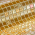 Мозаика Ezarri Aurum стекло 31.3х49.5 см глянцевая чип 25х25 мм, золотой-oro-gold