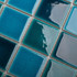 Мозаика 48x48 Crackle Green Mixed Glossy (LWWB83333) 306х306х6 керамическая