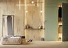 Керамогранит K-2100/SR Alleya Beige 20х120 Kerranova структурированный универсальный