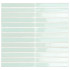 Мозаика Short Stick Krystal керамика 28х30 см Amadis Fine Tiles глянцевая чип 20х150 мм, зеленый 8436552229590