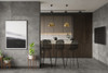 Керамогранит Athens Black matt+relief 60х120 Ennface Loft матовый, рельефный (рустикальный) универсальная плитка ENLFT1059SR60120