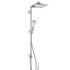 Душевая стойка Hansgrohe Crometta E, Showerpipe 240 1jet EcoSmart 9 л/мин Reno, хром