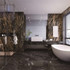 Керамогранит Galaxy Black 120x270 Polished (6 мм) Zodiac Ceramica полированный универсальная плитка MN728CP271206