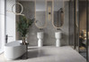Керамогранит Grey Silky Cristal Lappato 59.7х59.7 Cerrad Textural лаппатированный (полуполированный) универсальная плитка 5903313346733