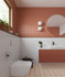 Керамогранит Deco Lingot Coral 32x62.5 Gayafores глянцевый, рельефный (рустикальный) настенная плитка 00000040835