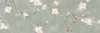 Декор RA1X Mixed Verde Decoro Fiori di Pesco B Rett. 40x120 Marazzi Ragno матовый керамический УТ-00026411